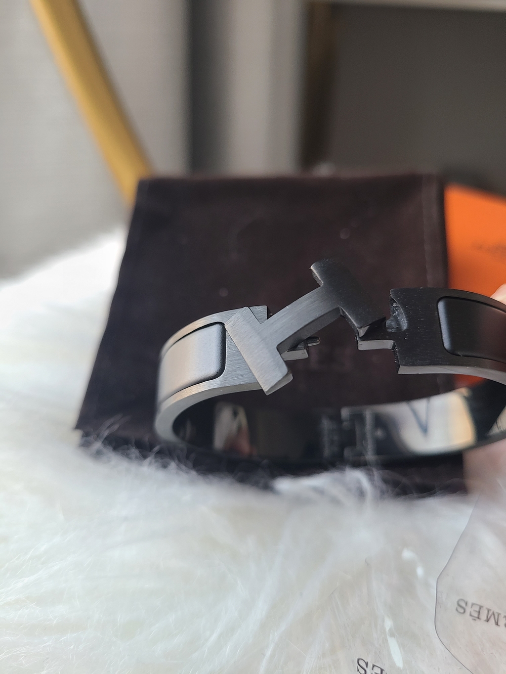 Hermees Clic H Bracelet ~So Black